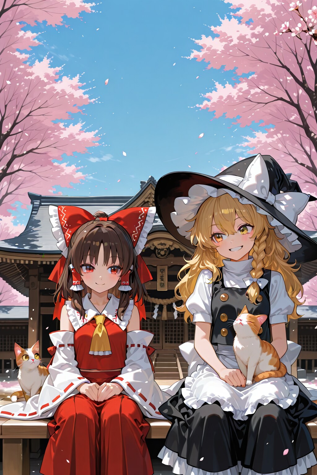 レイマリとにゃんにゃん