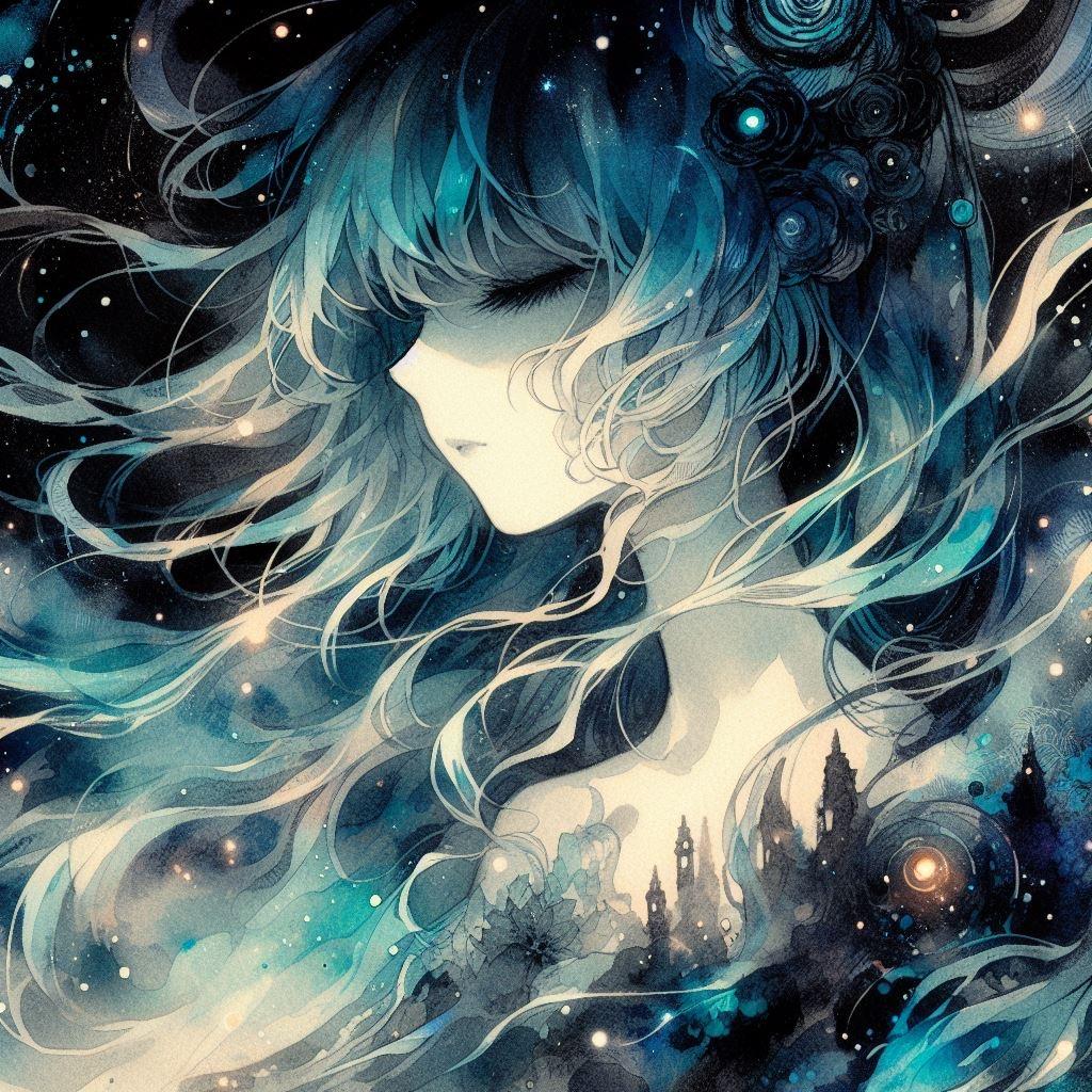 闇に