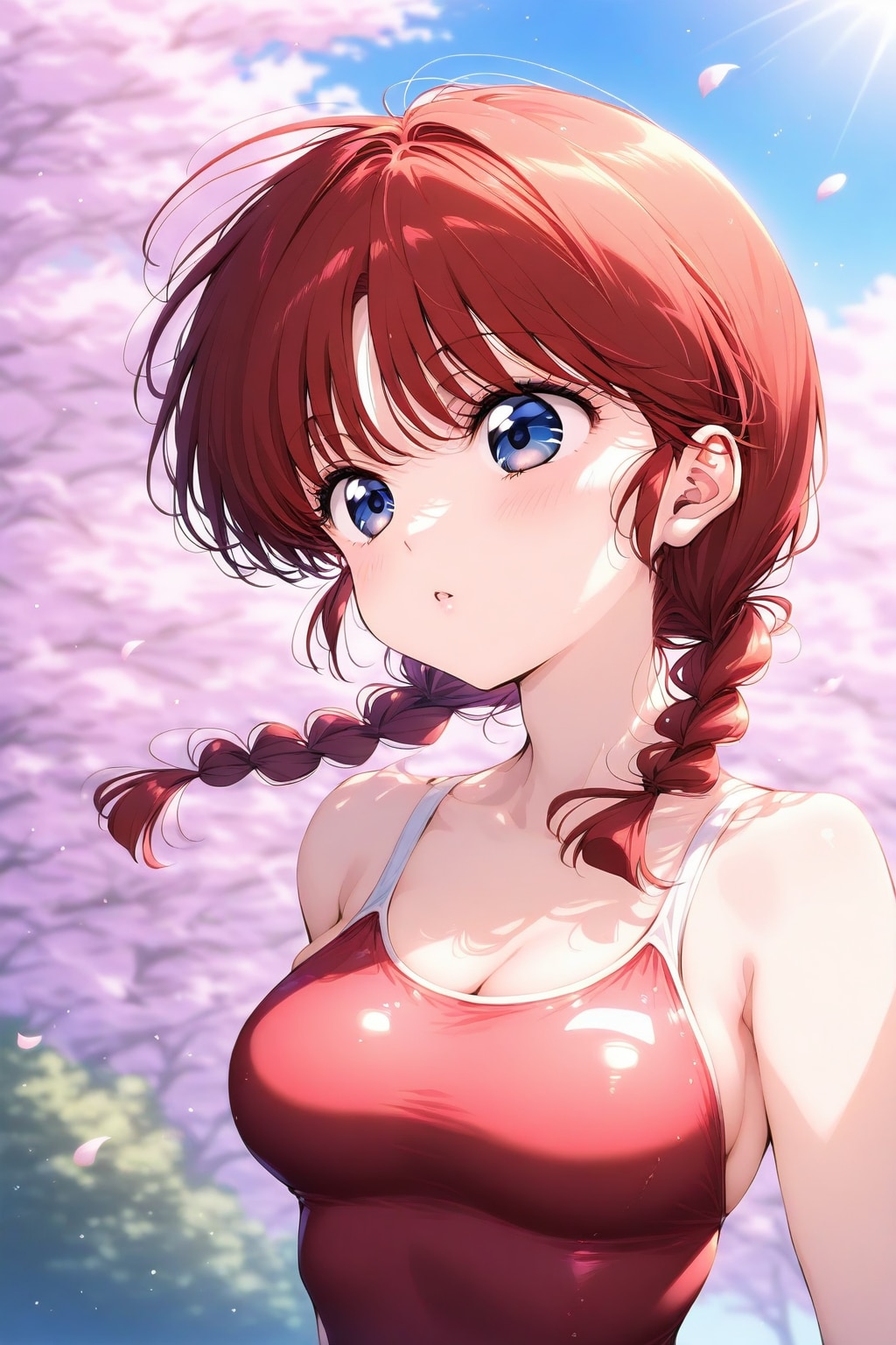 スク水花見！2