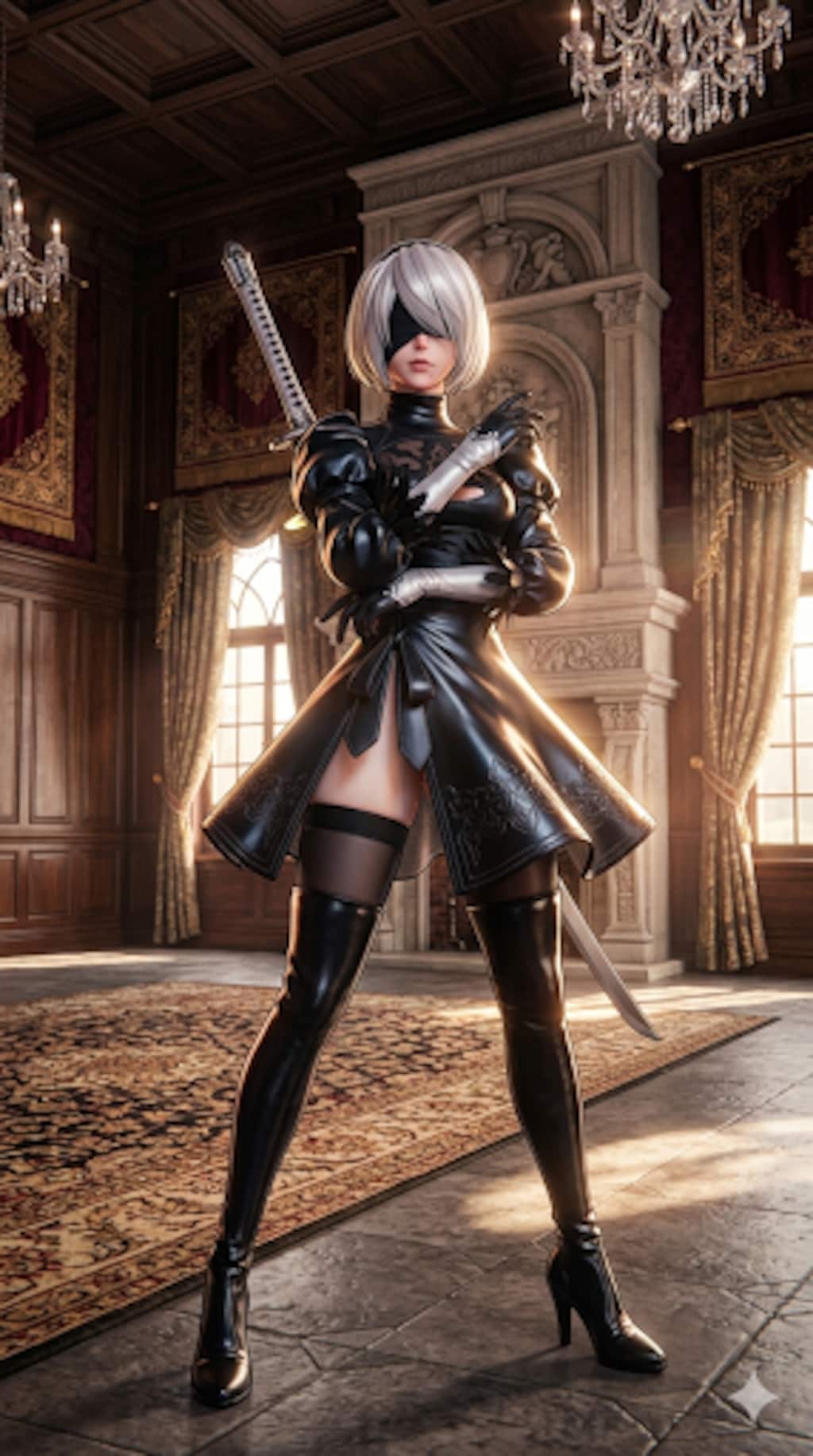 ニーアオートマタ　2B