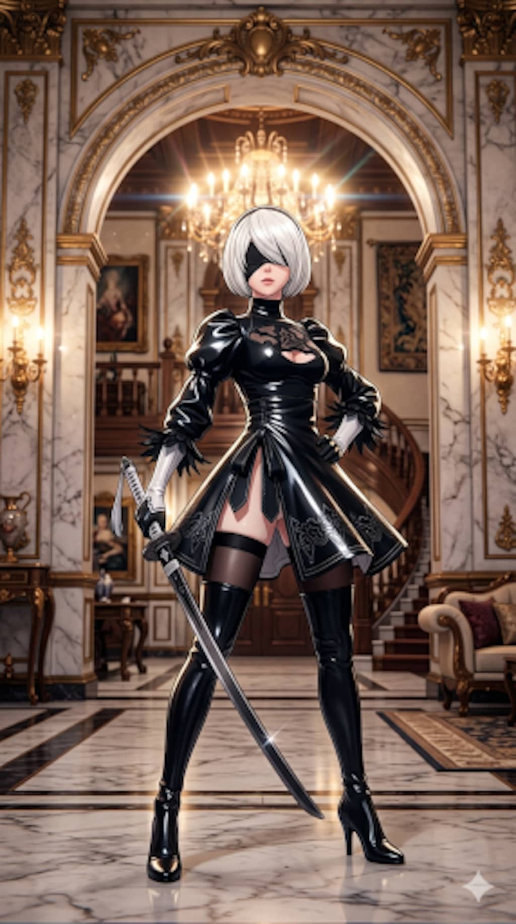ニーアオートマタ　2B