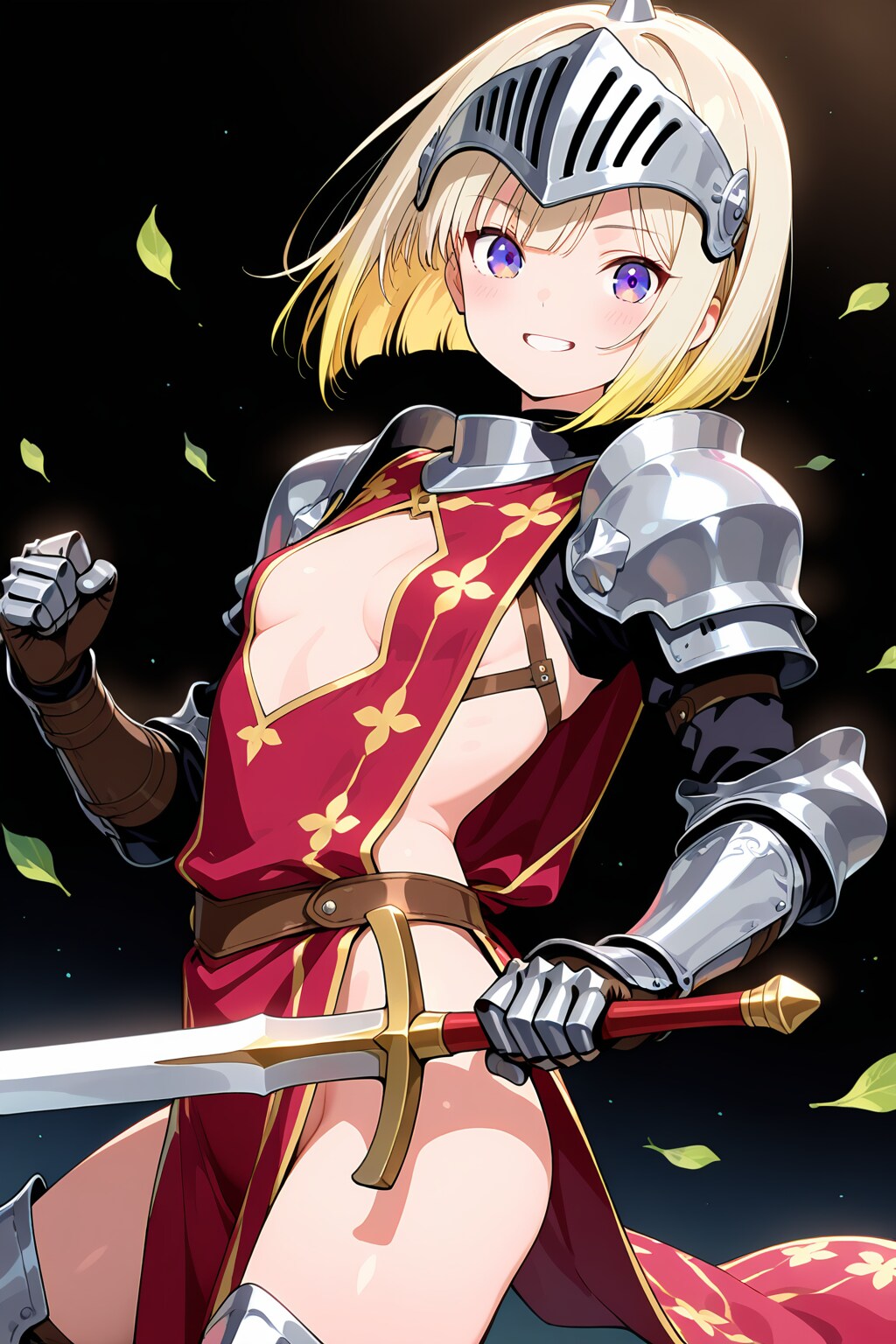 タバードVSエプロン[騎士①]