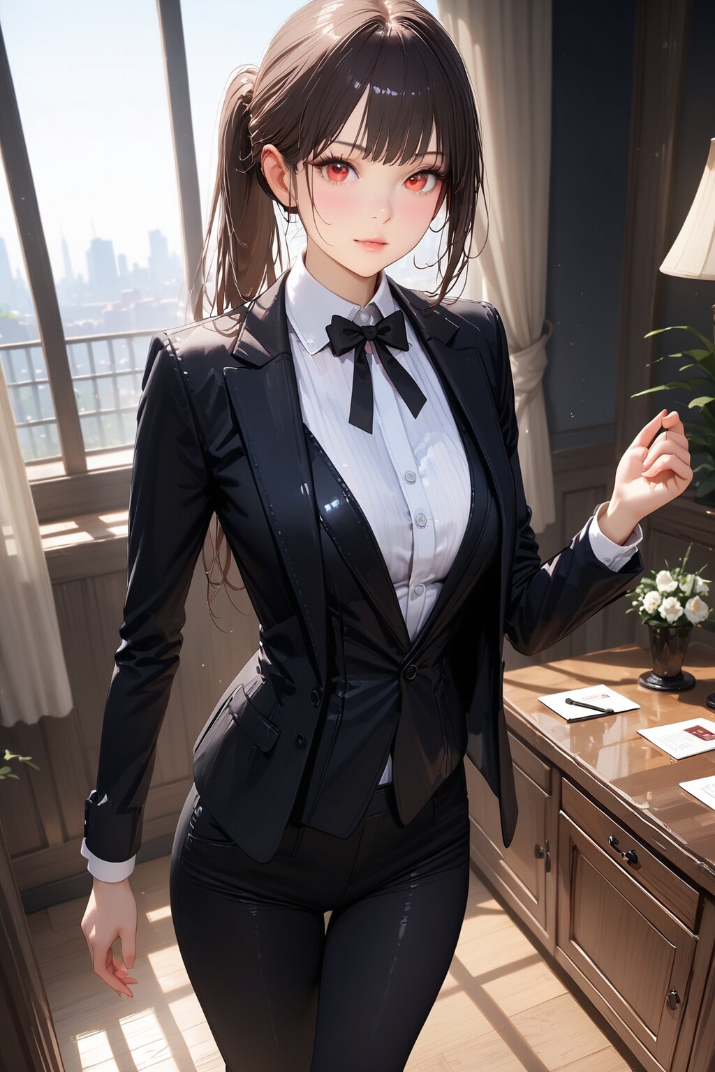 タキシードガール | の人気AIイラスト・グラビア