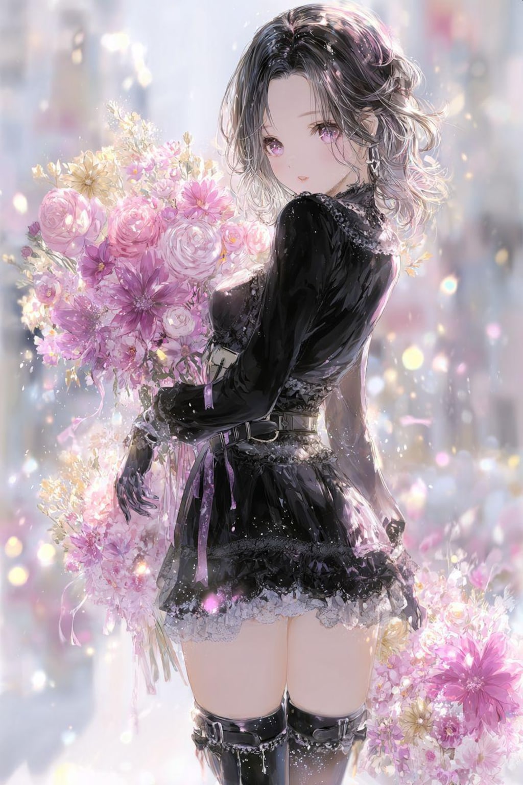 旅の途中のニーハイちゃん