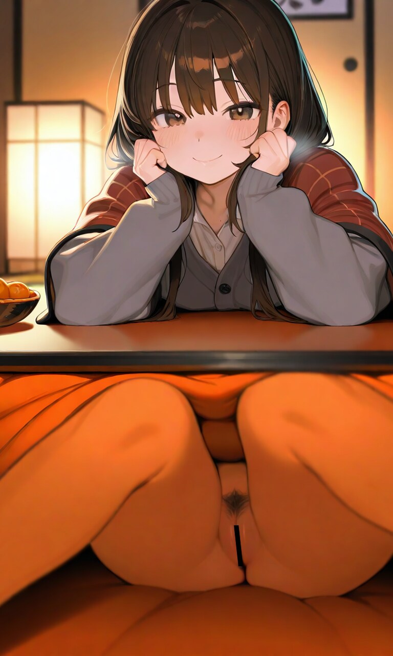 こたつ入っていきなよぉ