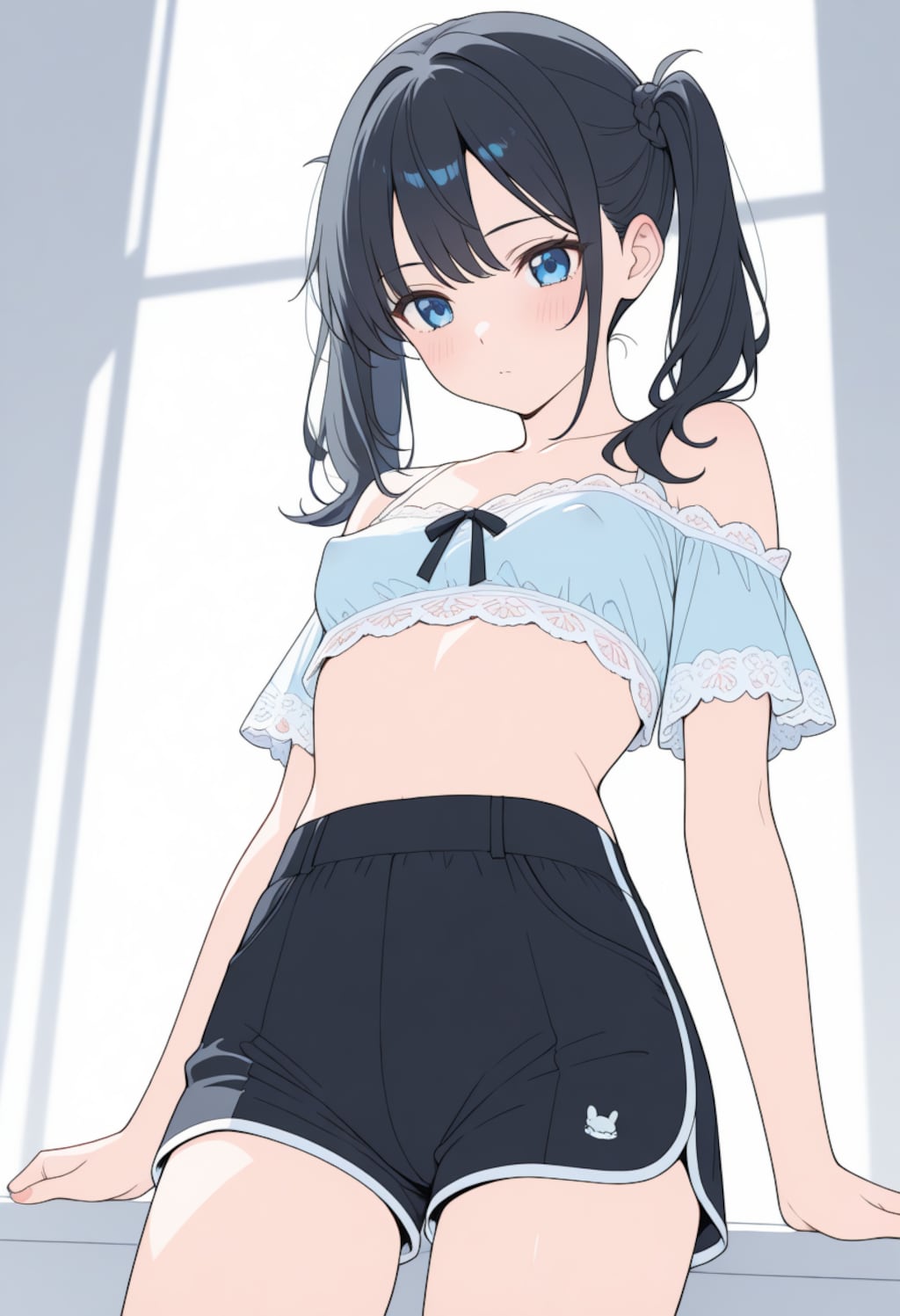 off-shoulder crop top(5)