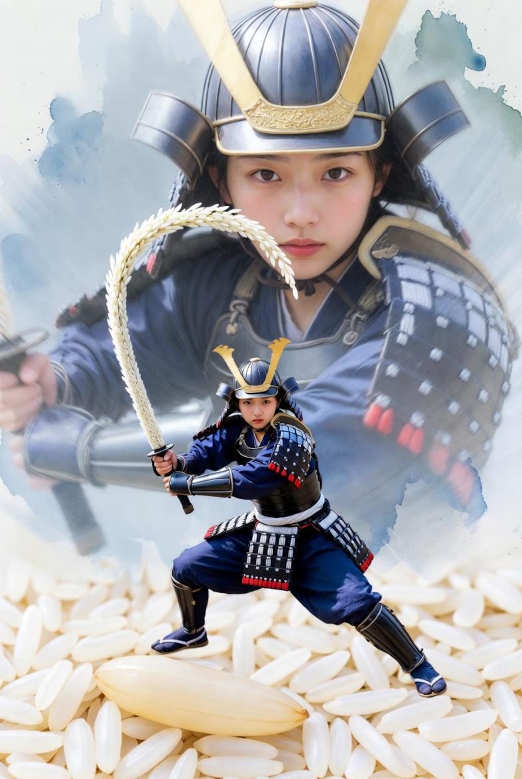 おこめ剣を喰らえっ！