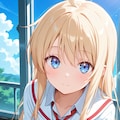 金髪美少女 5枚目