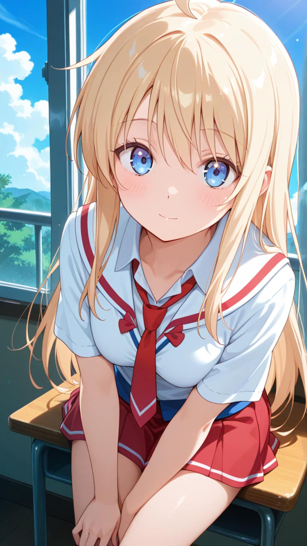 金髪美少女
