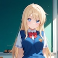 金髪美少女 3枚目