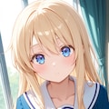 金髪美少女 4枚目