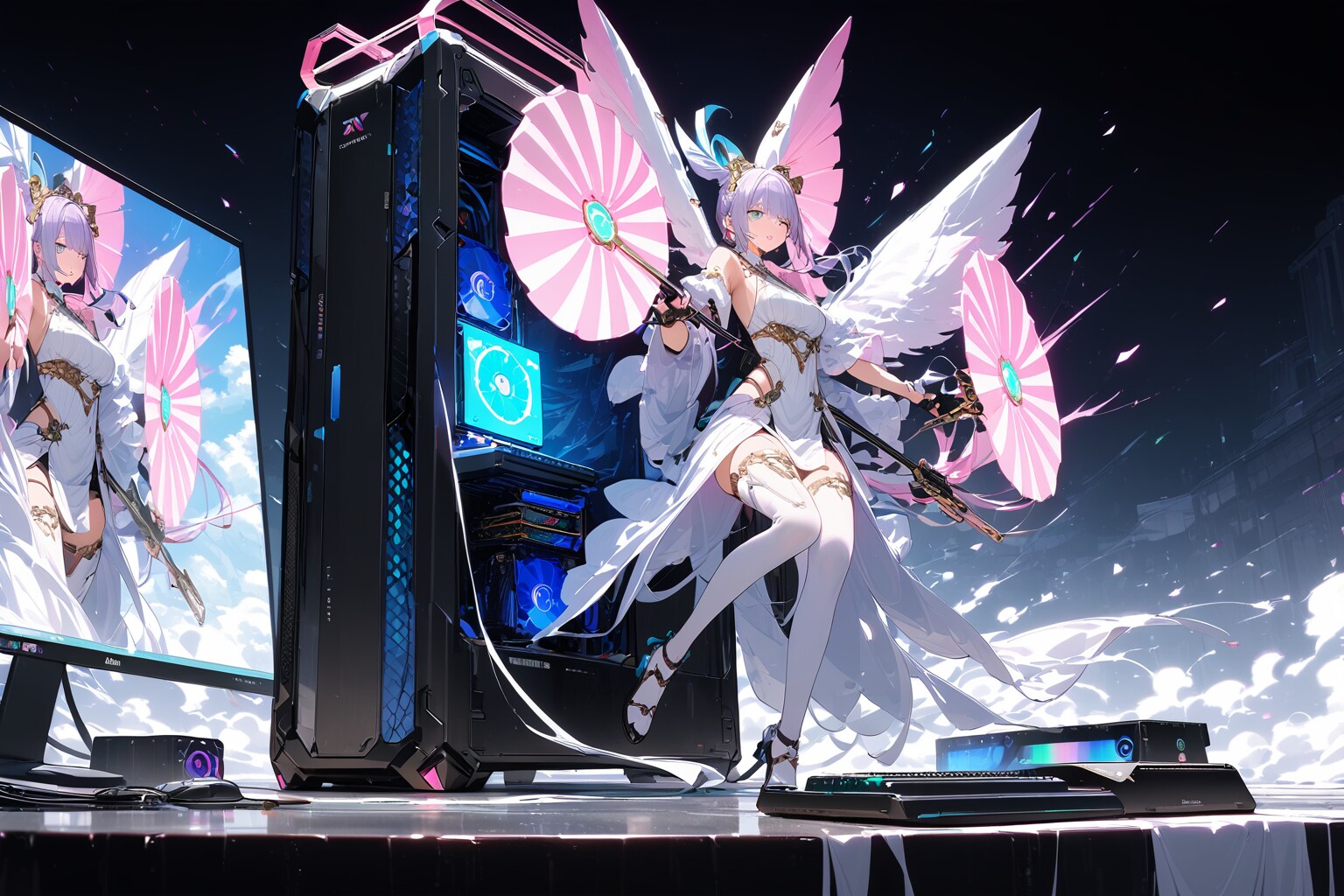 フィギュアとPC