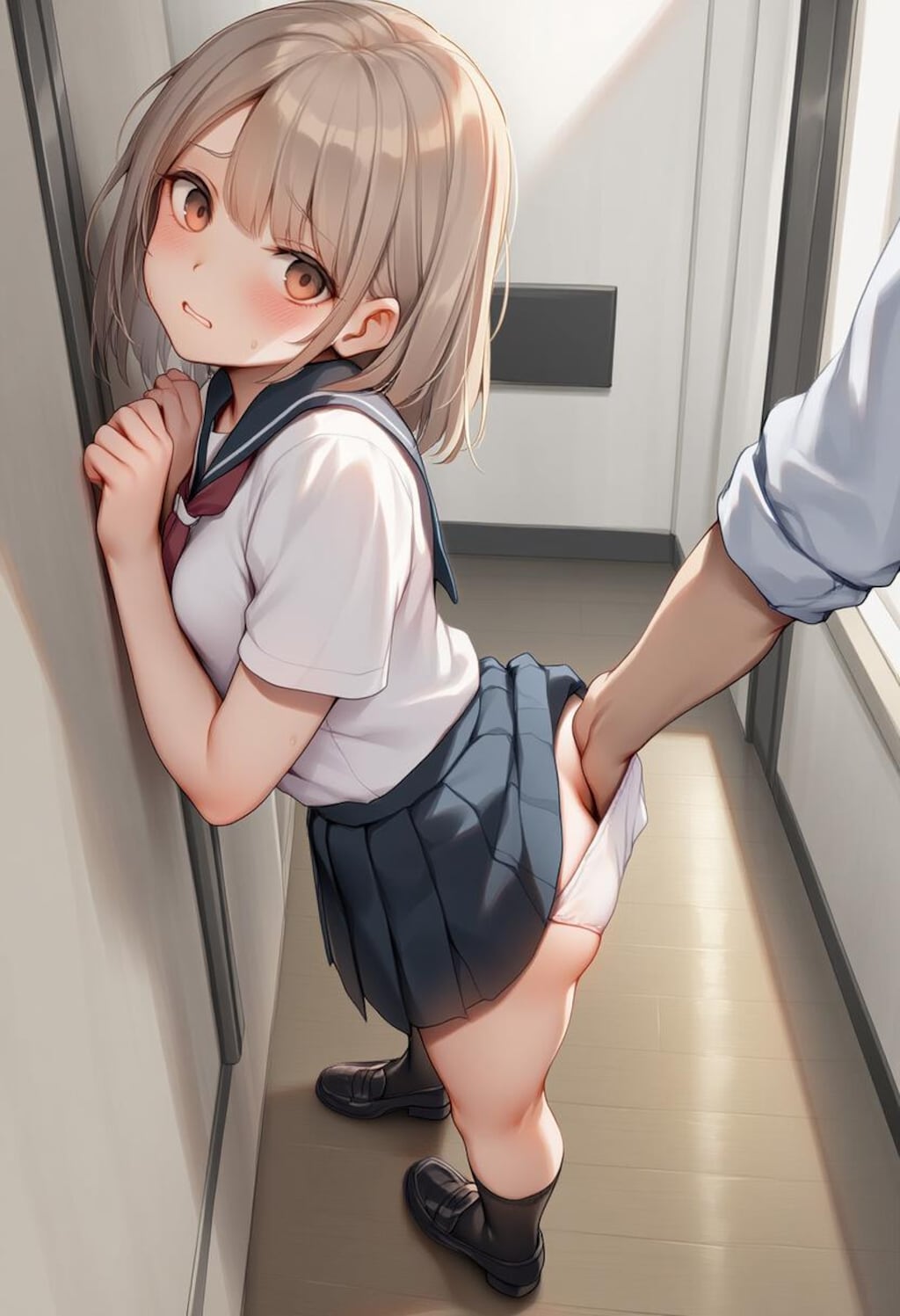 こんなトコでダメだって・・・