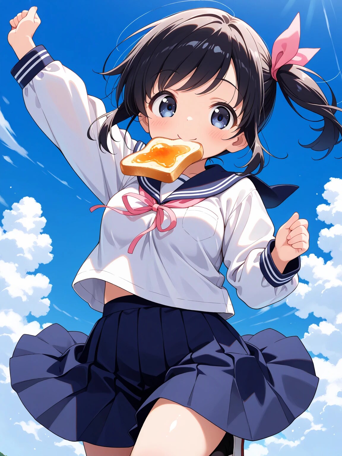 さやかちゃんのトーストランニング