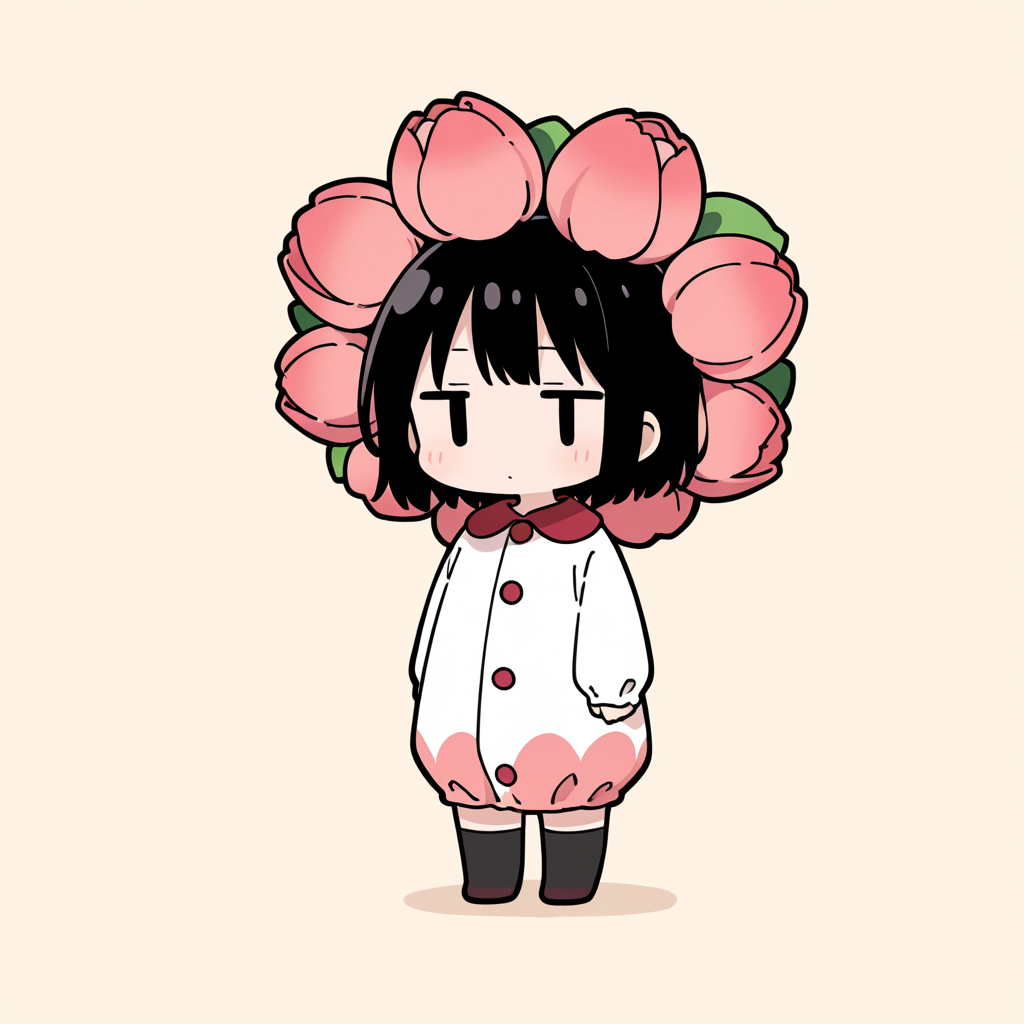 着ぐるみ着せ替え（チューリップ）