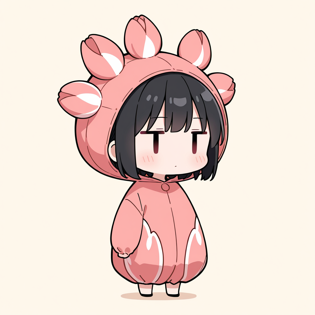 着ぐるみ着せ替え（チューリップ）