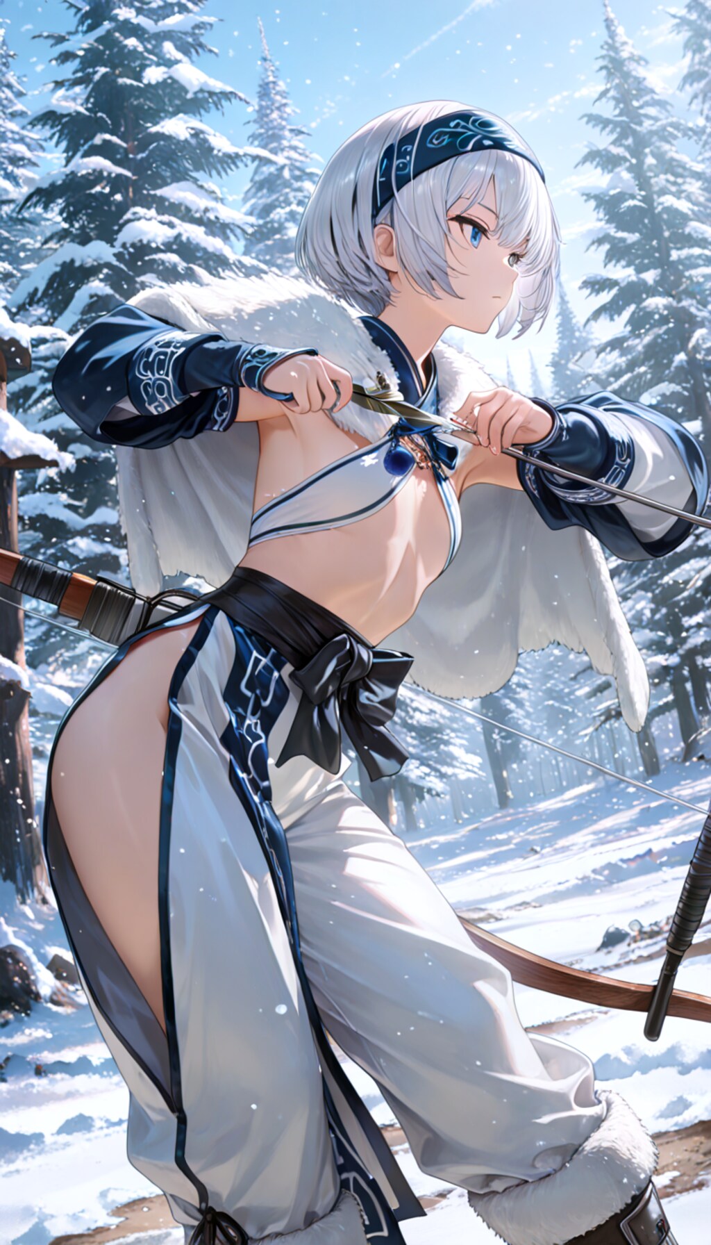 雪原の狩人細身さん（R15）