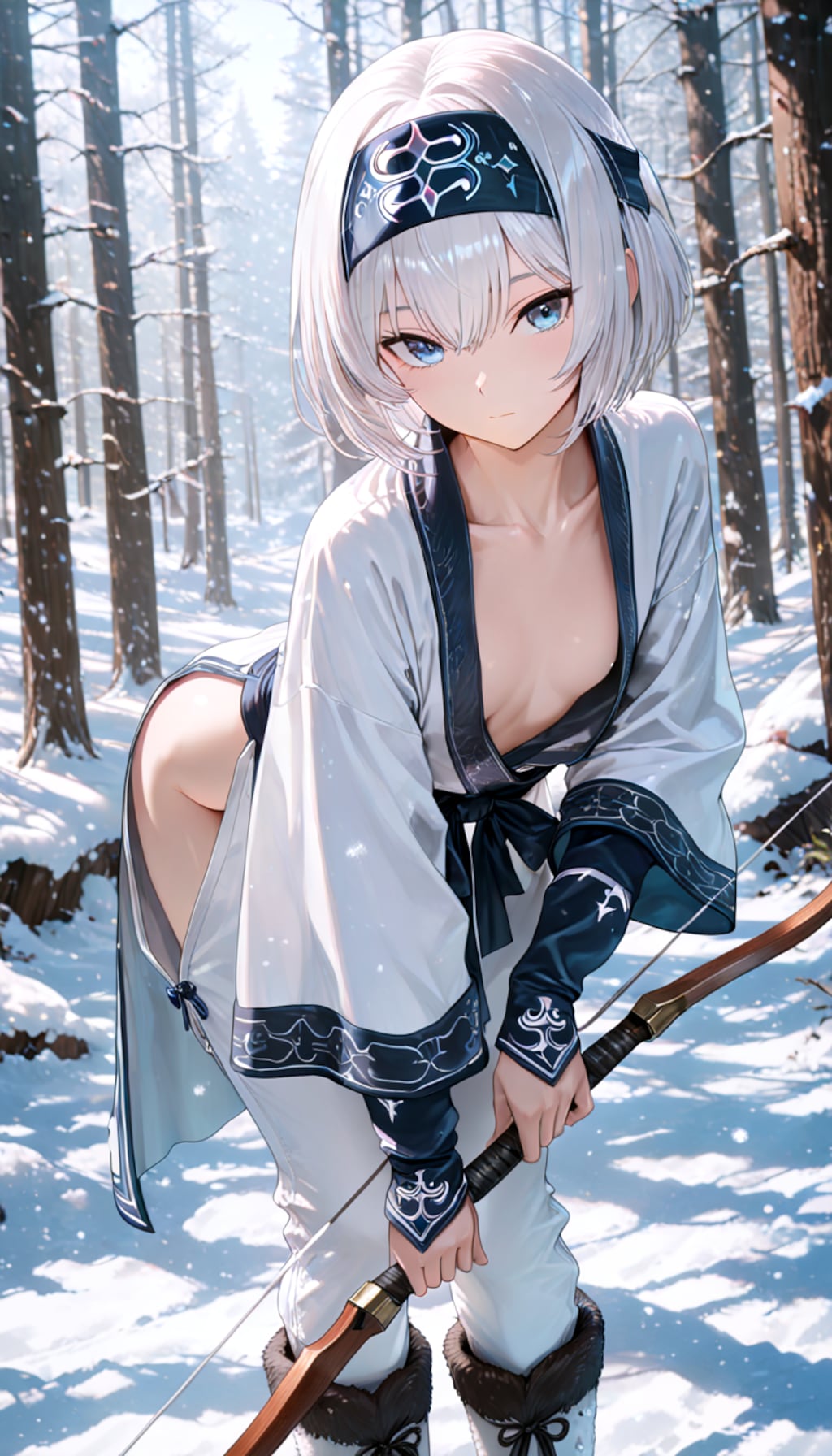 雪原の狩人細身さん（R15）