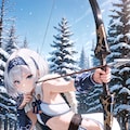 雪原の狩人細身さん（R15） 5枚目