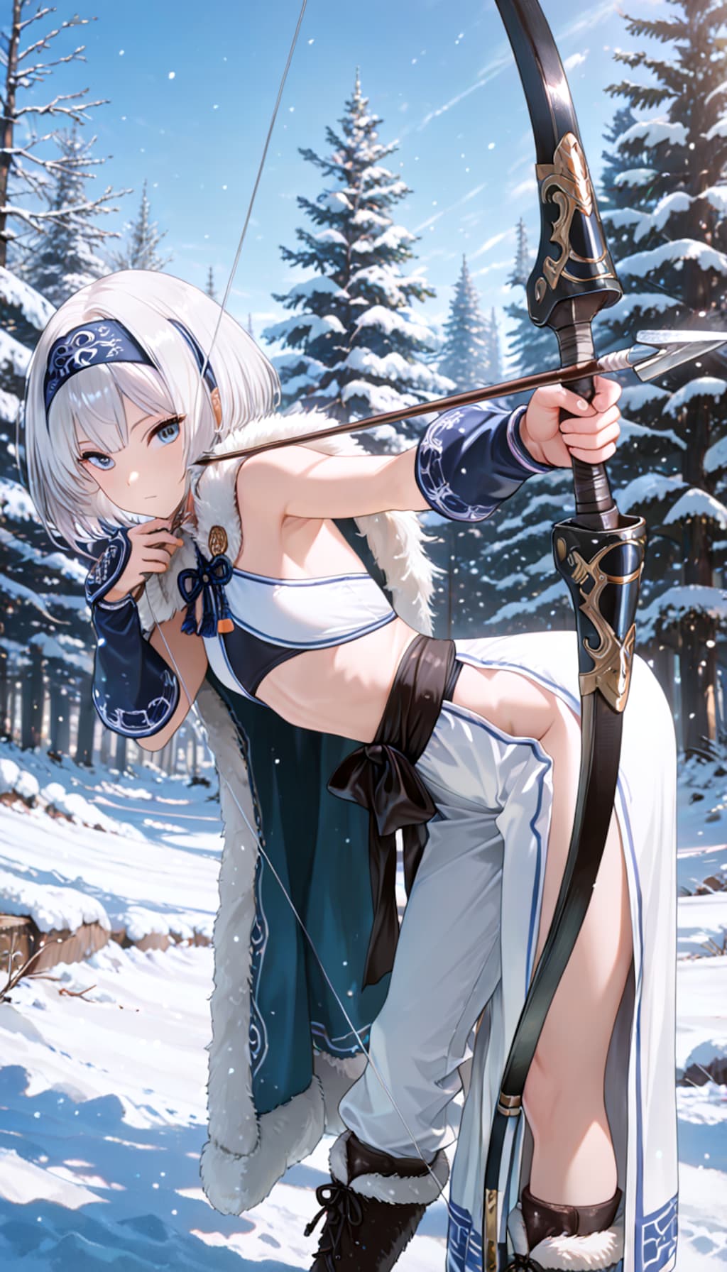 雪原の狩人細身さん（R15）