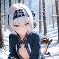 雪原の狩人細身さん（R15） 4枚目