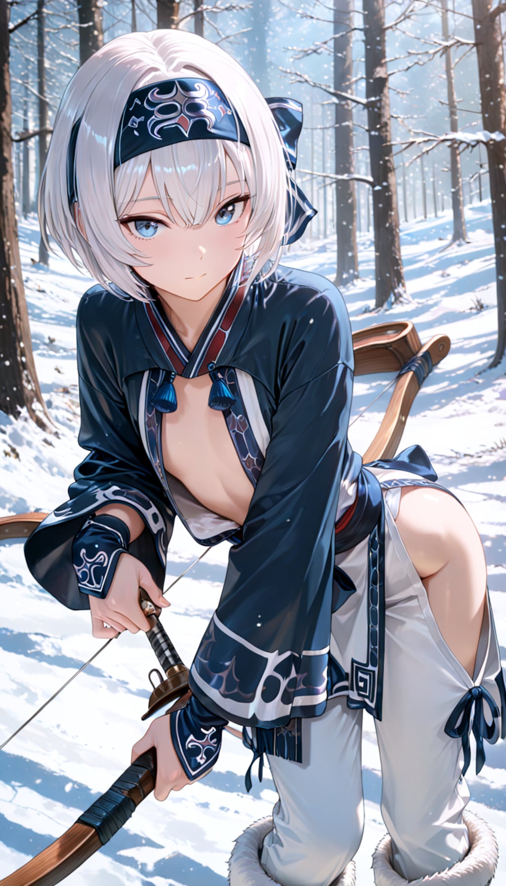 雪原の狩人細身さん（R15）