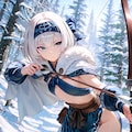 雪原の狩人細身さん（R15） 2枚目