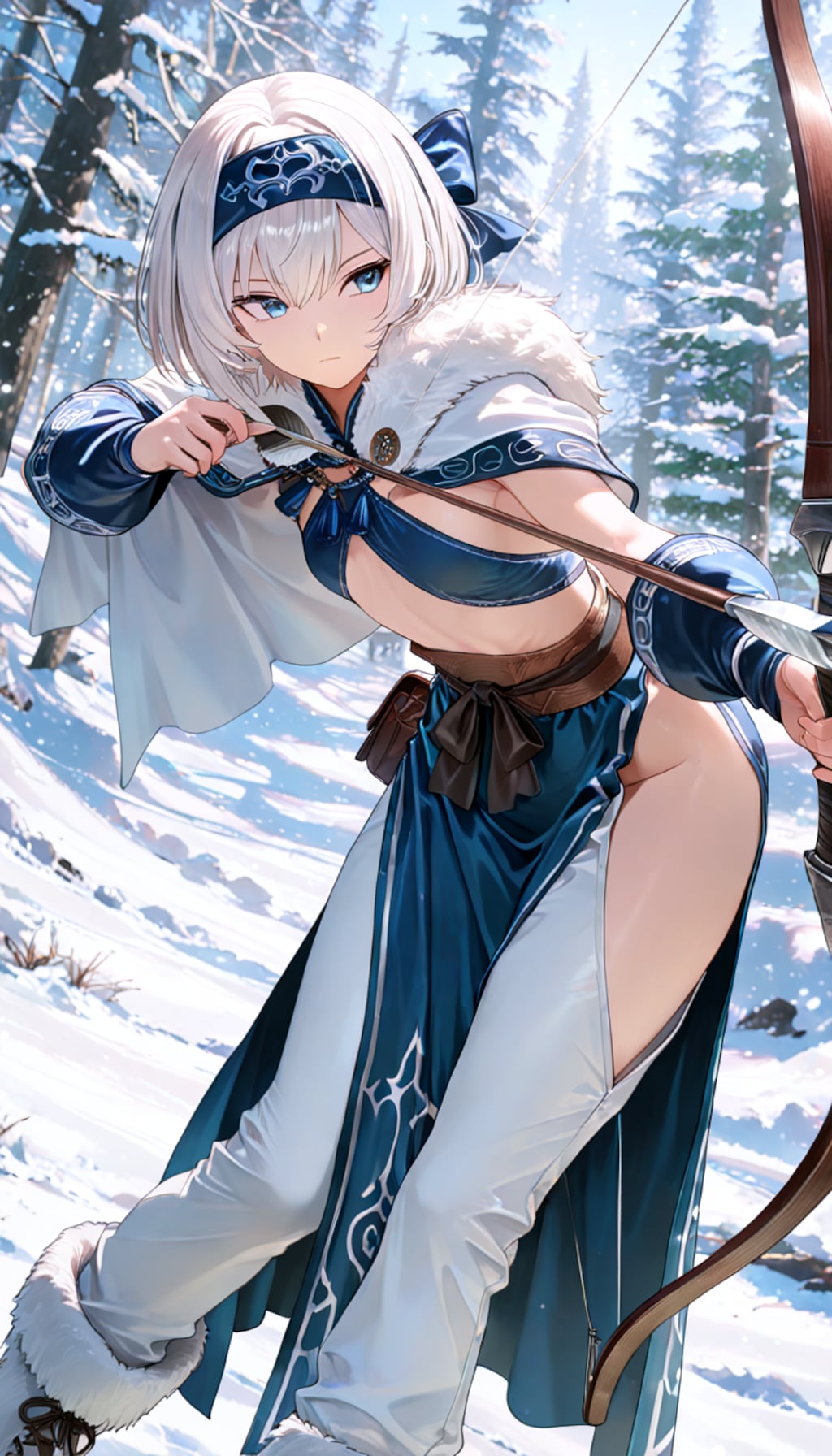 雪原の狩人細身さん（R15）