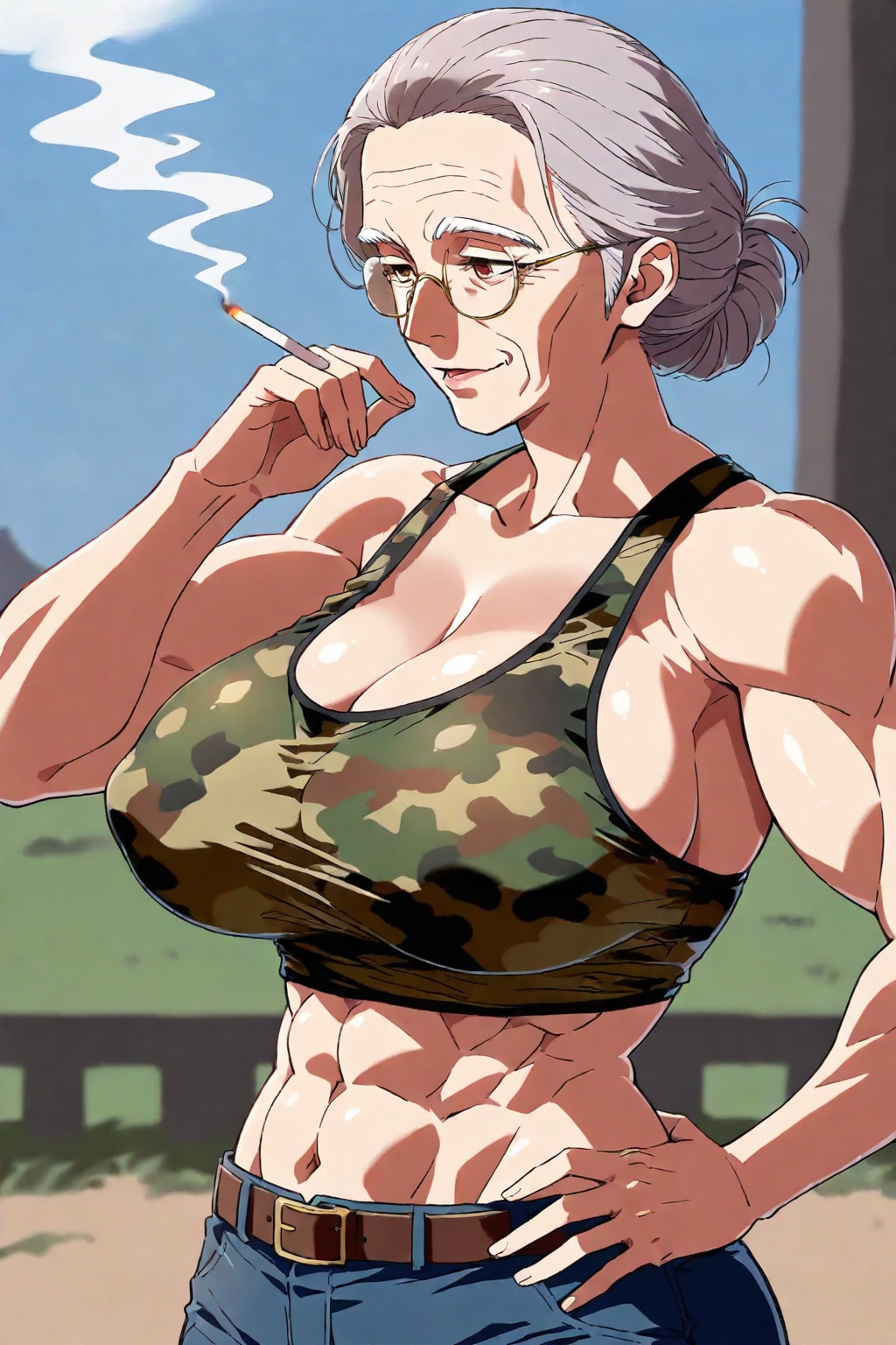 軍人マッチョババア BUTTER版