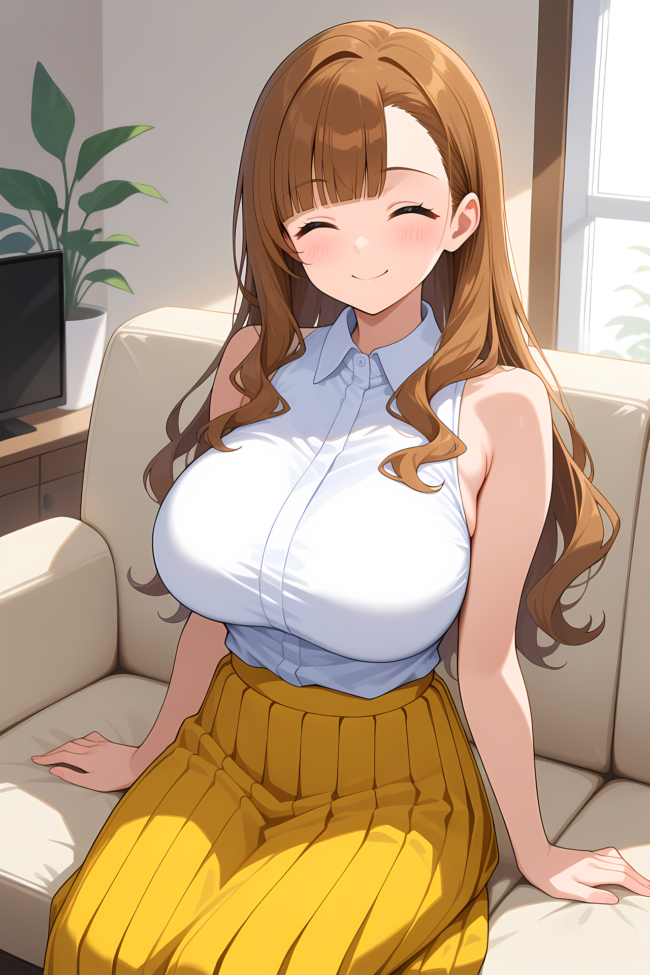 アシンメトリーヘア