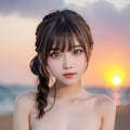 sunset beach 2枚目