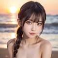 sunset beach 4枚目