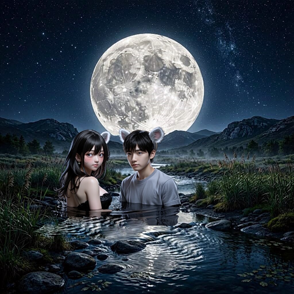 ３（中夏）チュウチュウの名月
