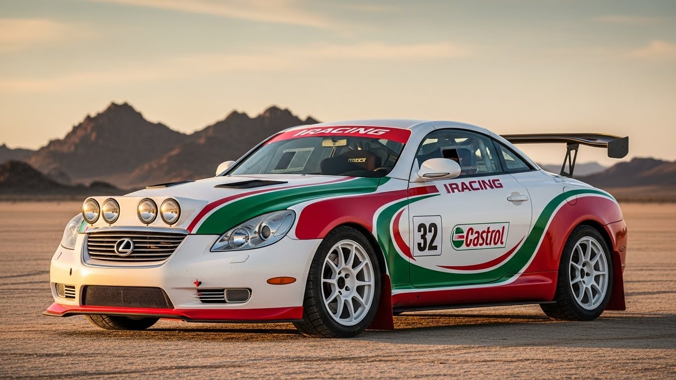 カストロールLEXUS SC430ラリーカー | の人気AIイラスト・グラビア