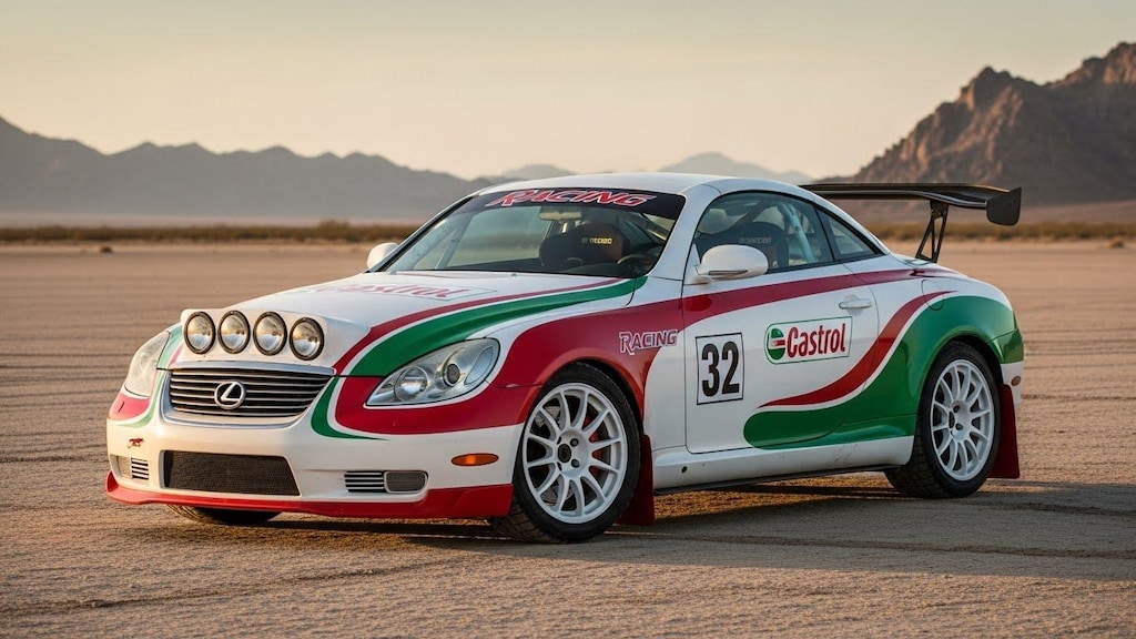 カストロールLEXUS SC430ラリーカー