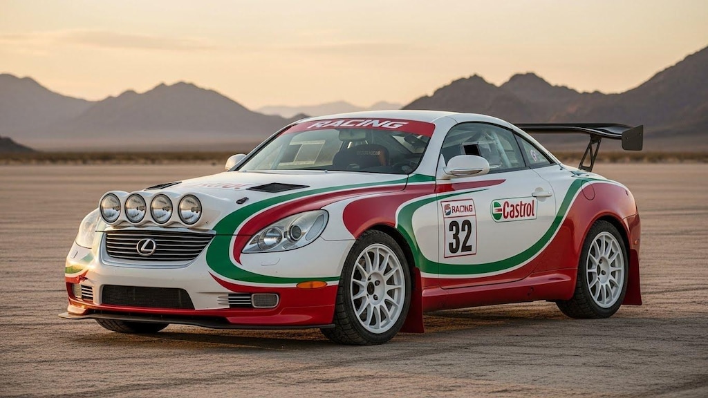 カストロールLEXUS SC430ラリーカー