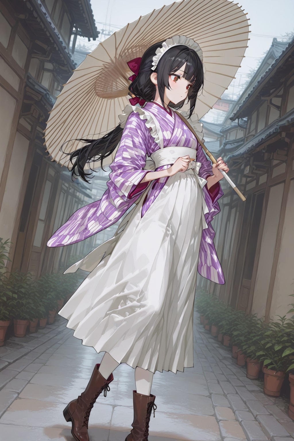 ハイカラメイド | の人気AIイラスト・グラビア