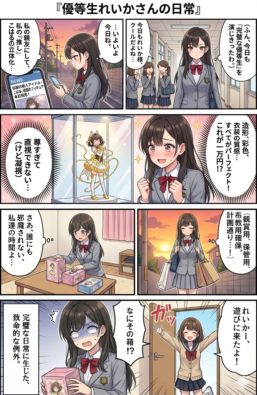 優等生れいかさんの日常④ | の人気AIイラスト・グラビア