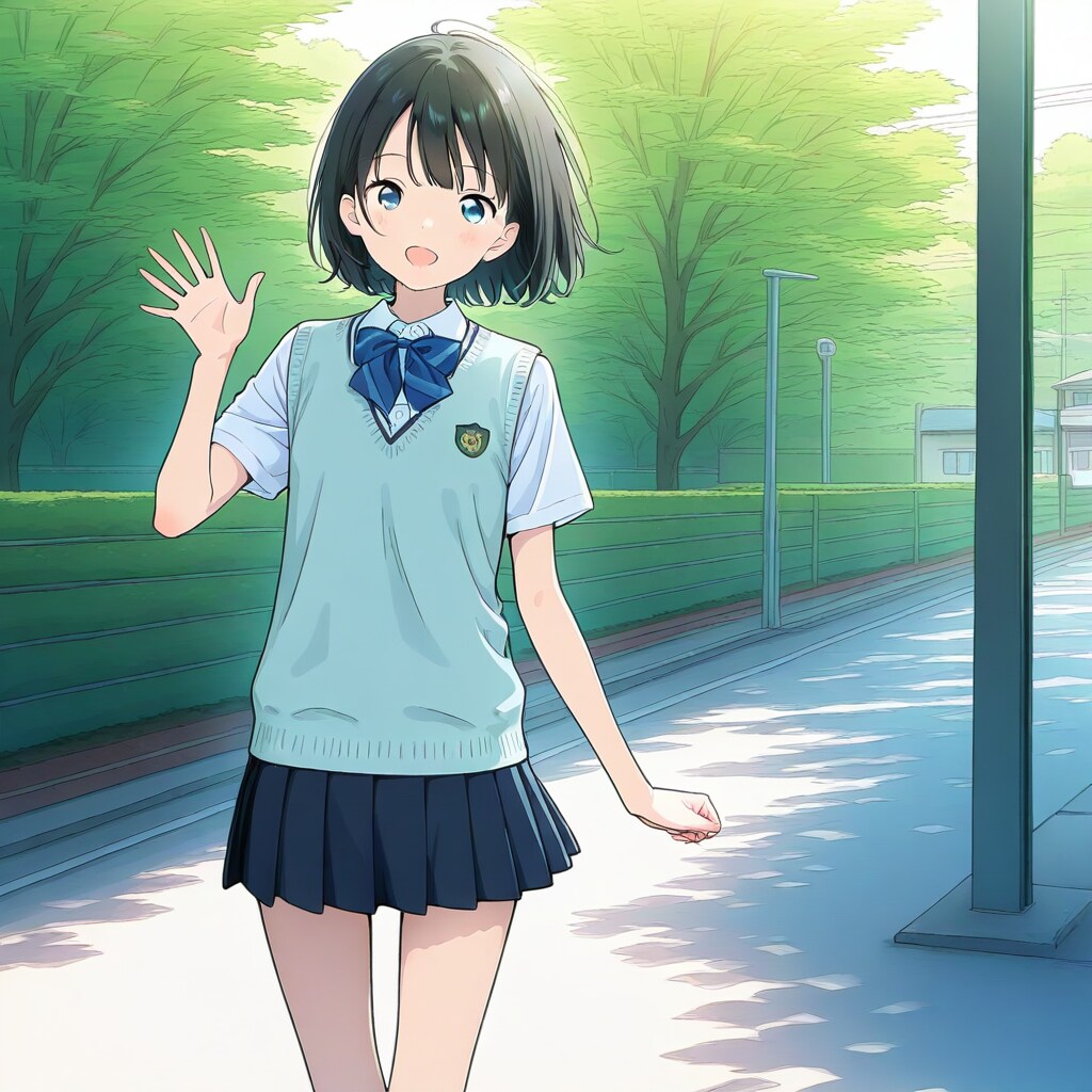 新学期一緒に頑張ろうね | の人気AIイラスト・グラビア