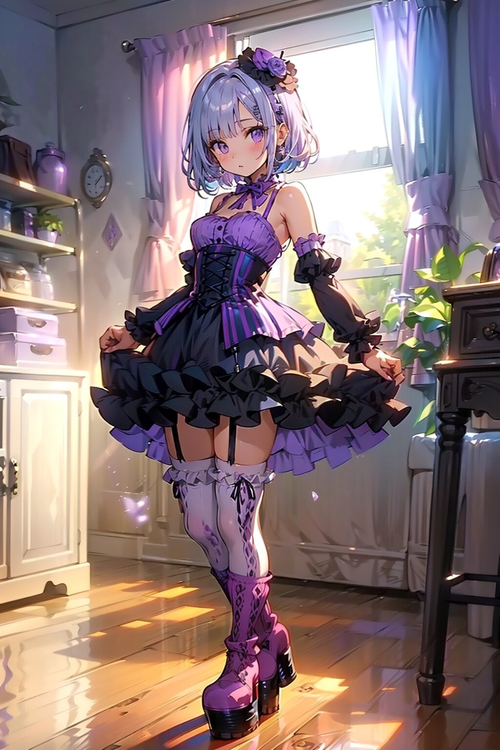 ゴシック系 | の人気AIイラスト・グラビア