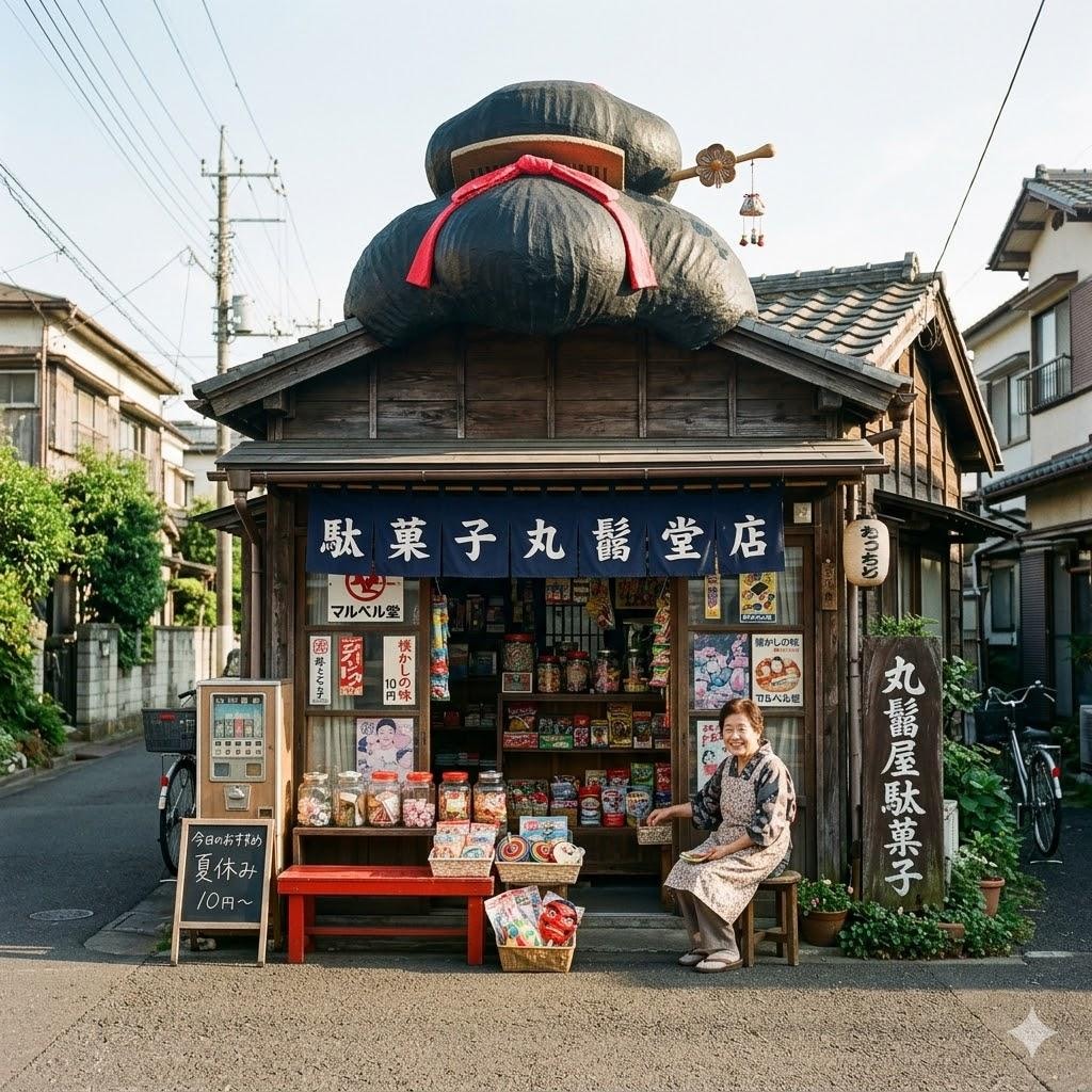丸髷駄菓子屋