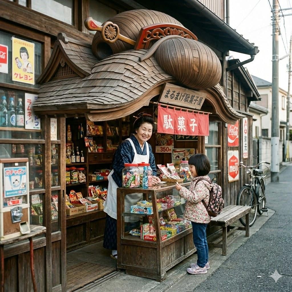 丸髷駄菓子屋