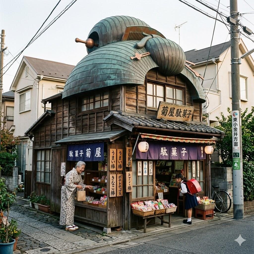 丸髷駄菓子屋