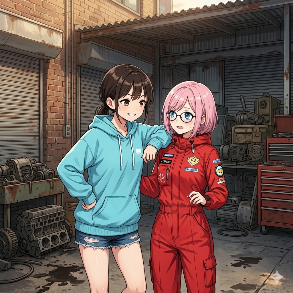 くららちゃんにイジられるわたし | の人気AIイラスト・グラビア