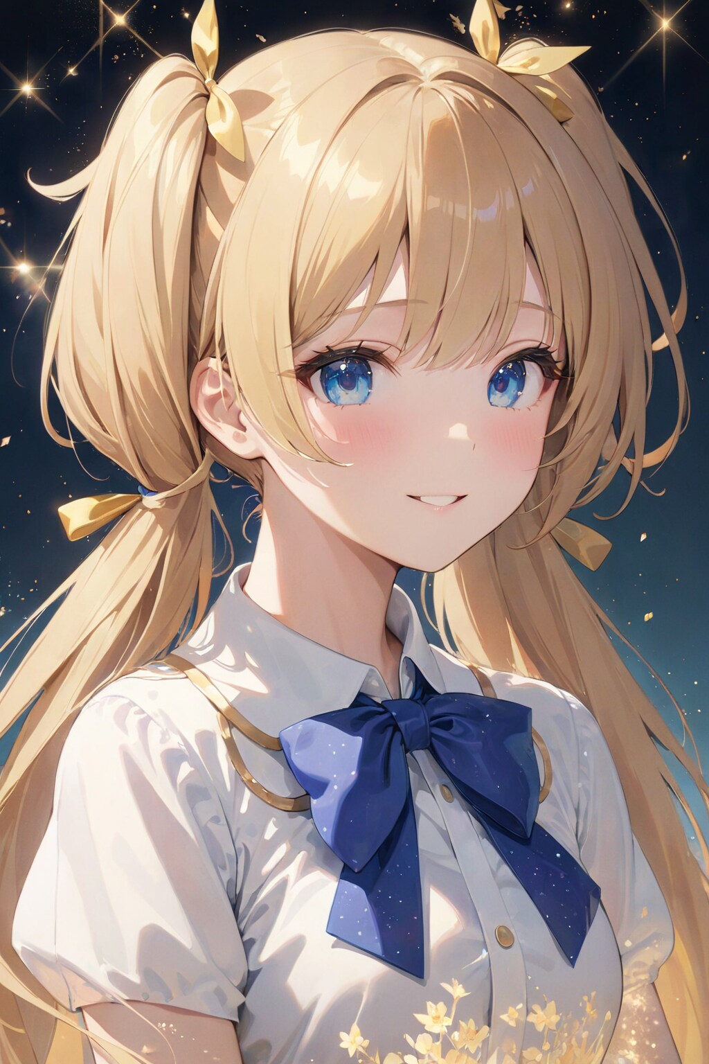 光の微笑