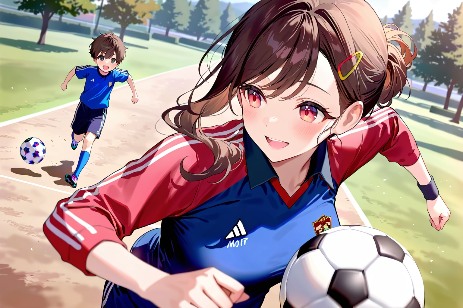 お母さんだって負けないわよー！