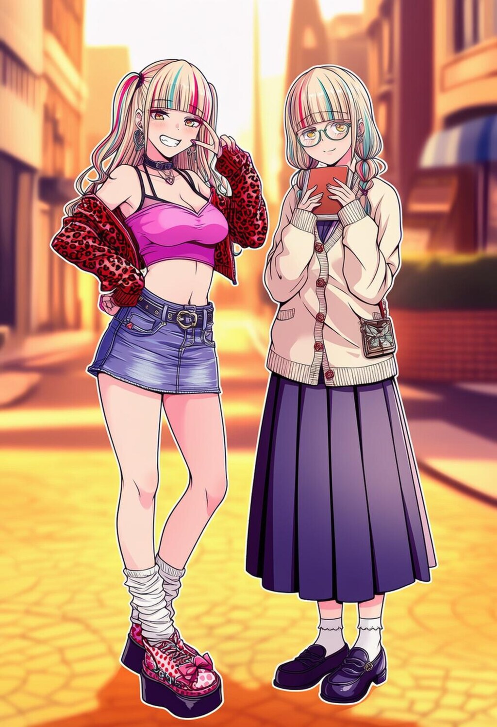 コスプレ双子人妻達