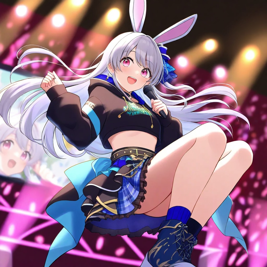 うさ耳アイドルちゃん　跳びますっ