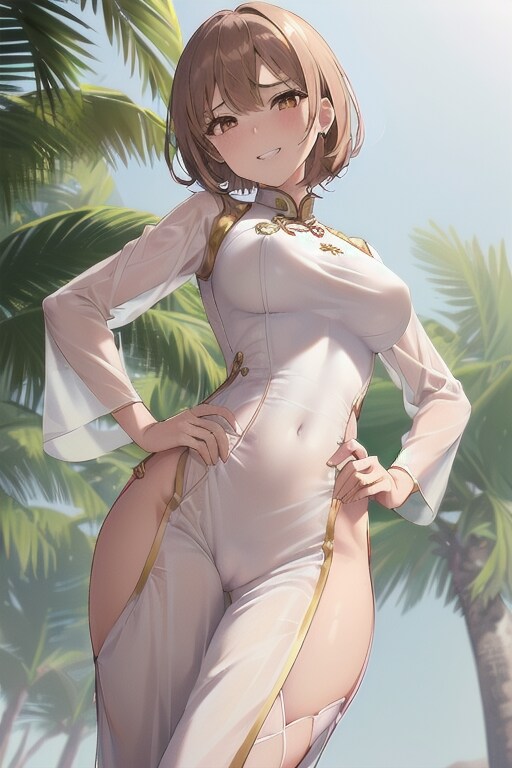 アオザイ娘