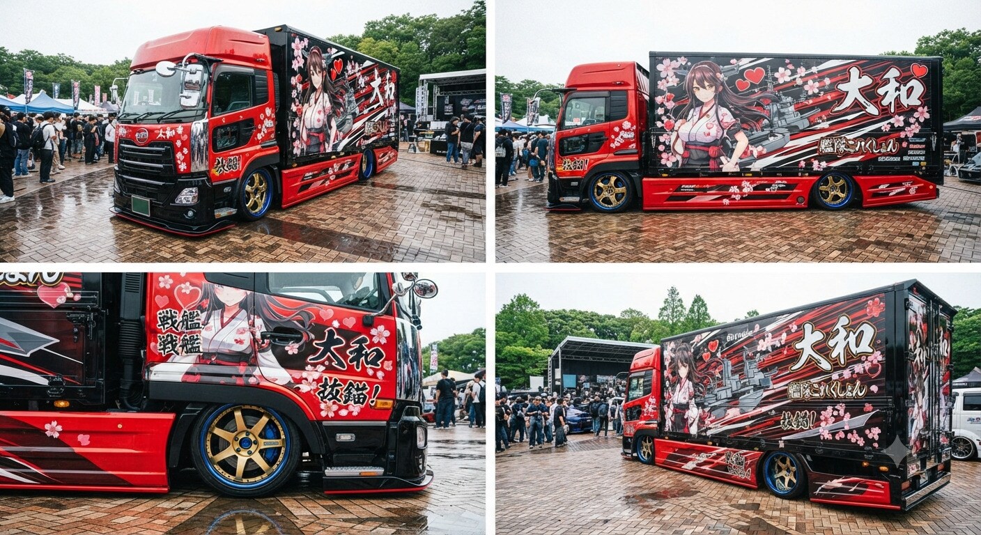 艦これ痛車UDトラック | の人気AIイラスト・グラビア